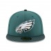 Men's Philadelphia Eagles New Era Green 2017 Sideline Official 59FIFTY Fitted Hat 2744852